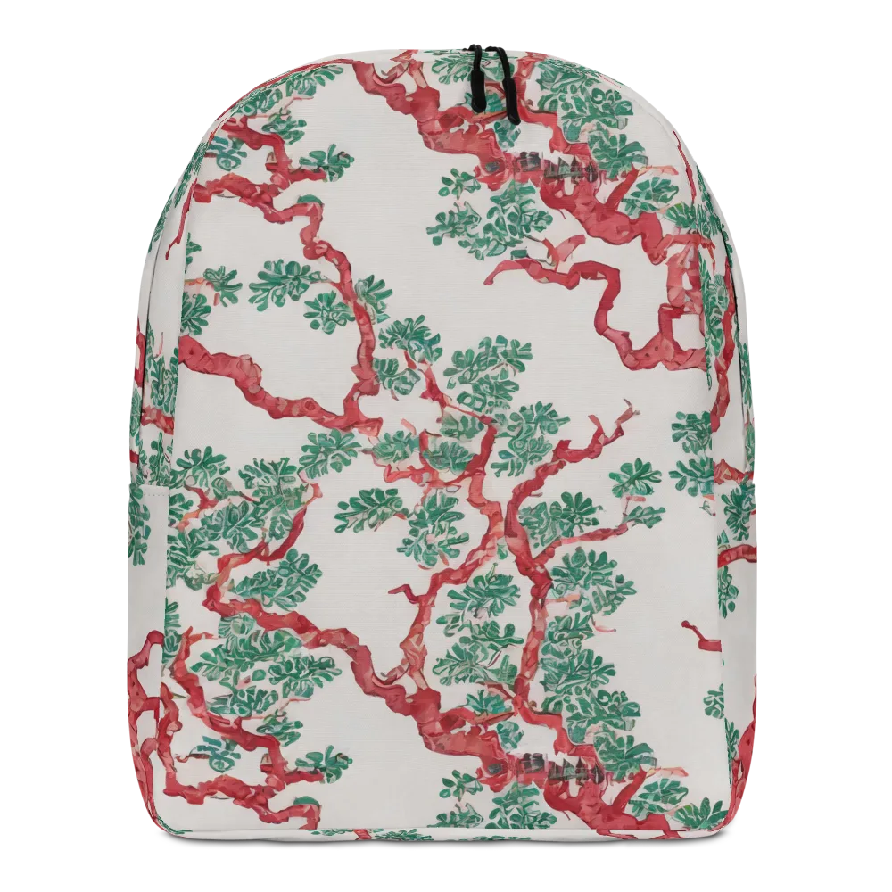 Coral Canopy on Minimalist Backpack — Front