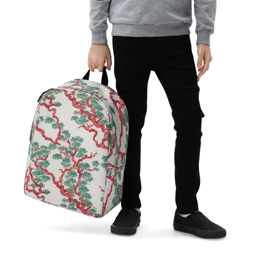 Coral Canopy on a Minimalist Backpack