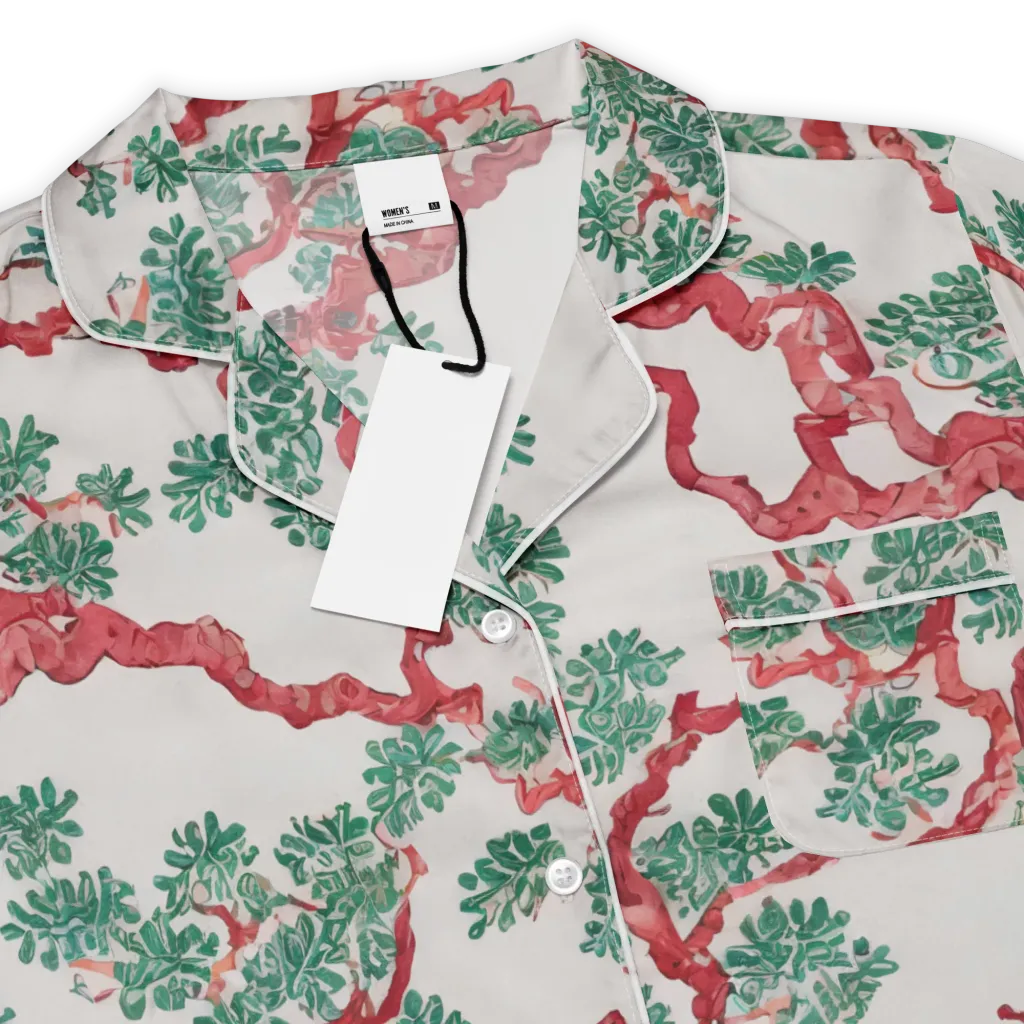 Coral Canopy on Women's Short Sleeve Pajama Top — Product details
