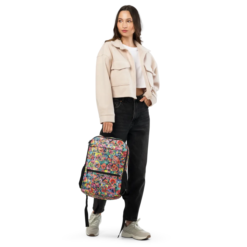 Crimson Garden Myth on Utility Backpack — Front