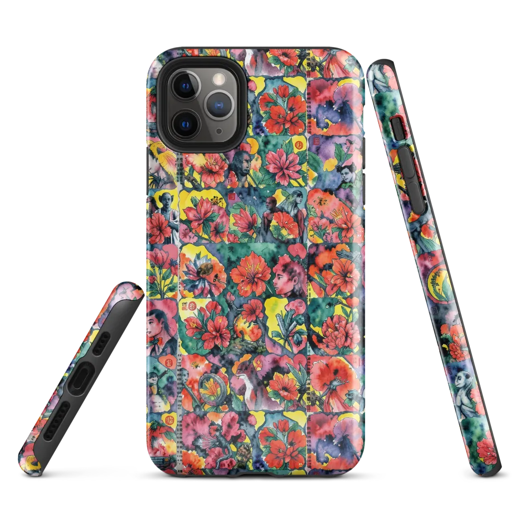 Crimson Garden Myth on Tough Case for iPhone® — Front