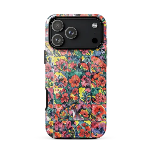 Crimson Garden Myth on a Tough Case for iPhone®