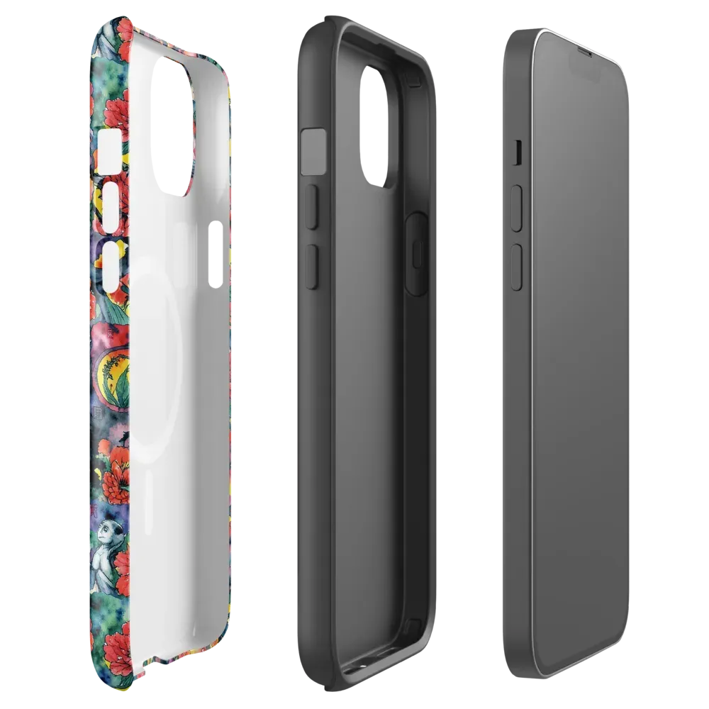 Crimson Garden Myth on MagSafe Tough Case for iPhone® — Front
