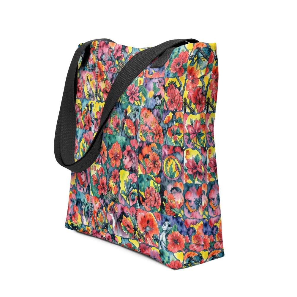 Crimson Garden Myth on Tote Bag — Front