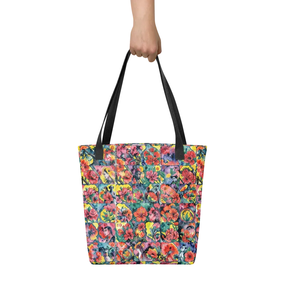 Crimson Garden Myth on Tote Bag — Front