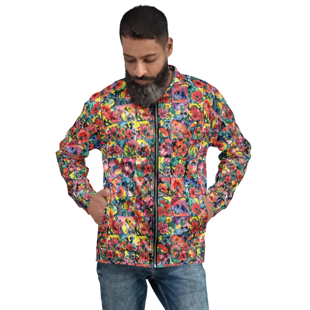 Crimson Garden Myth on Bomber Jacket — Front