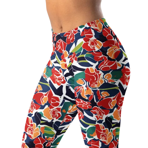 Midnight Garden on a Leggings