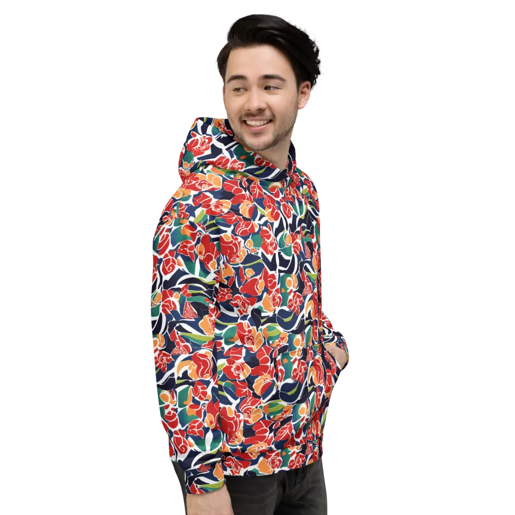 Midnight Garden on Hoodie — Right