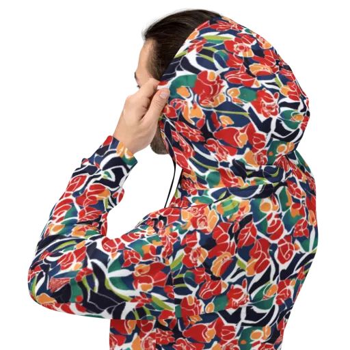 Midnight Garden on a Hoodie