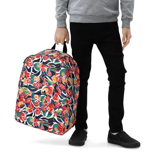 Midnight Garden on a Minimalist Backpack