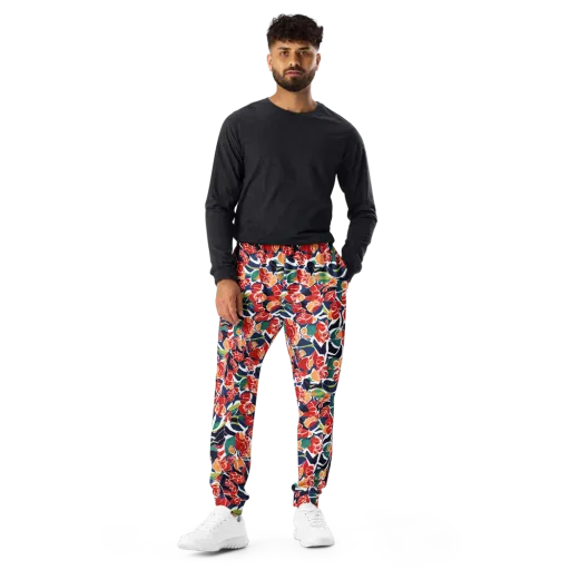 Midnight Garden on a Men's Joggers