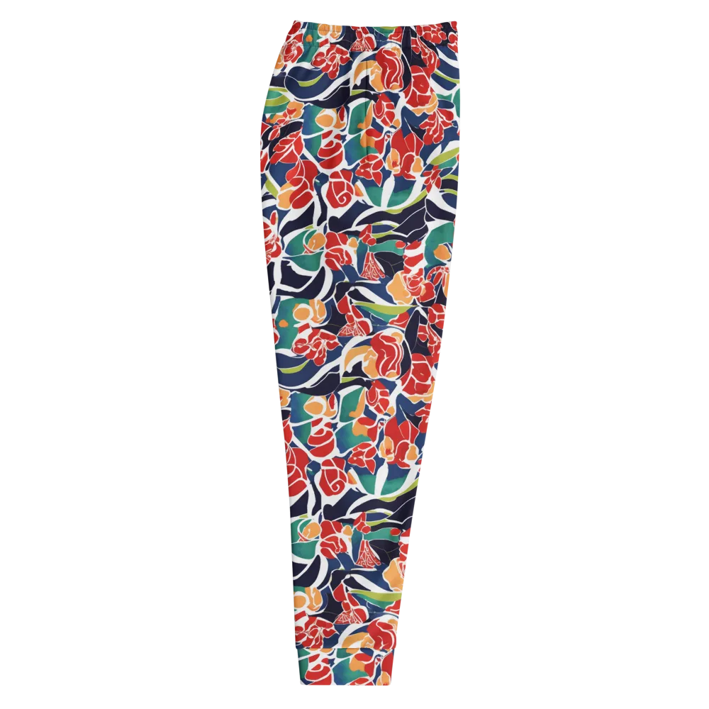 Midnight Garden on Men's Joggers — Right