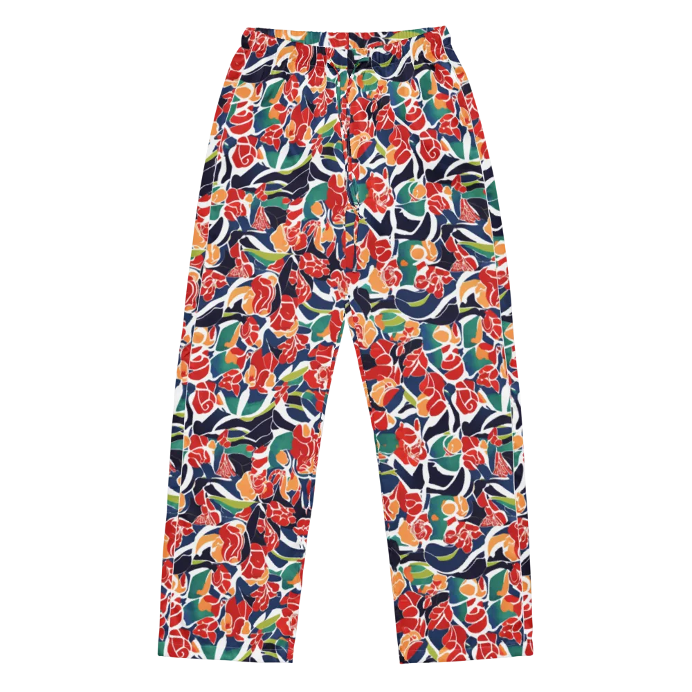 Midnight Garden on Women's Pajama Pants — Front