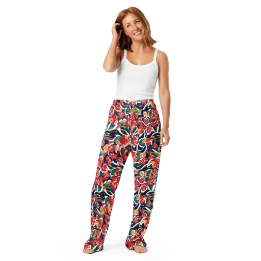 Midnight Garden on a Women's Pajama Pants