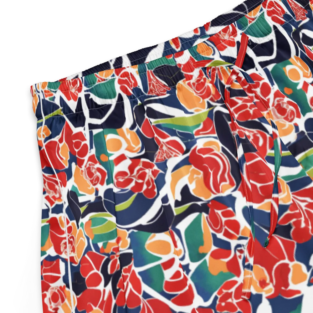 Midnight Garden on Women's Pajama Shorts — Product details