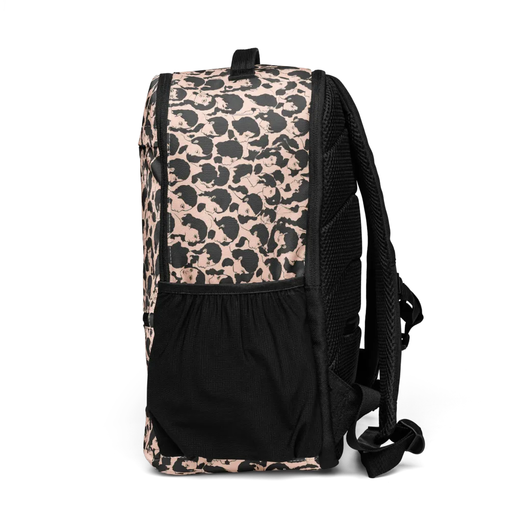 Many Faces on Utility Backpack — Left