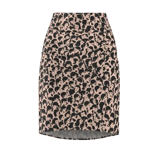 Many Faces on a Pencil Skirt