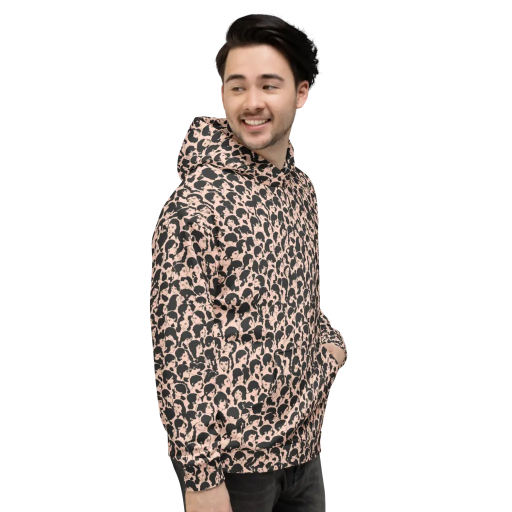 Many Faces on Hoodie — Right