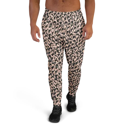 Many Faces on a Men's Joggers