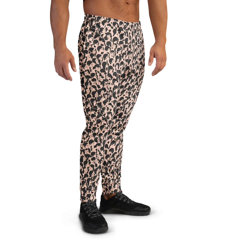 Many Faces on Men's Joggers — Right