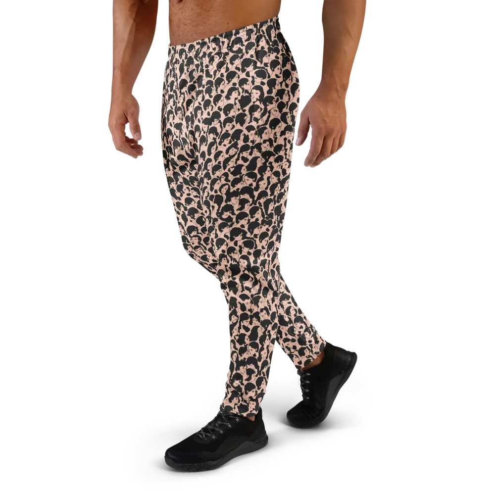Many Faces on Men's Joggers — Left