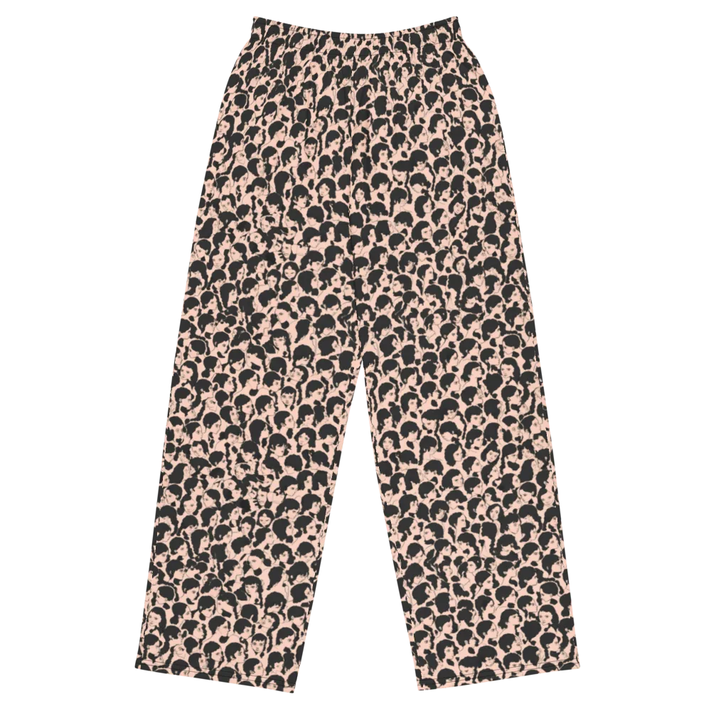 Many Faces on Wide-Leg Pants — Front