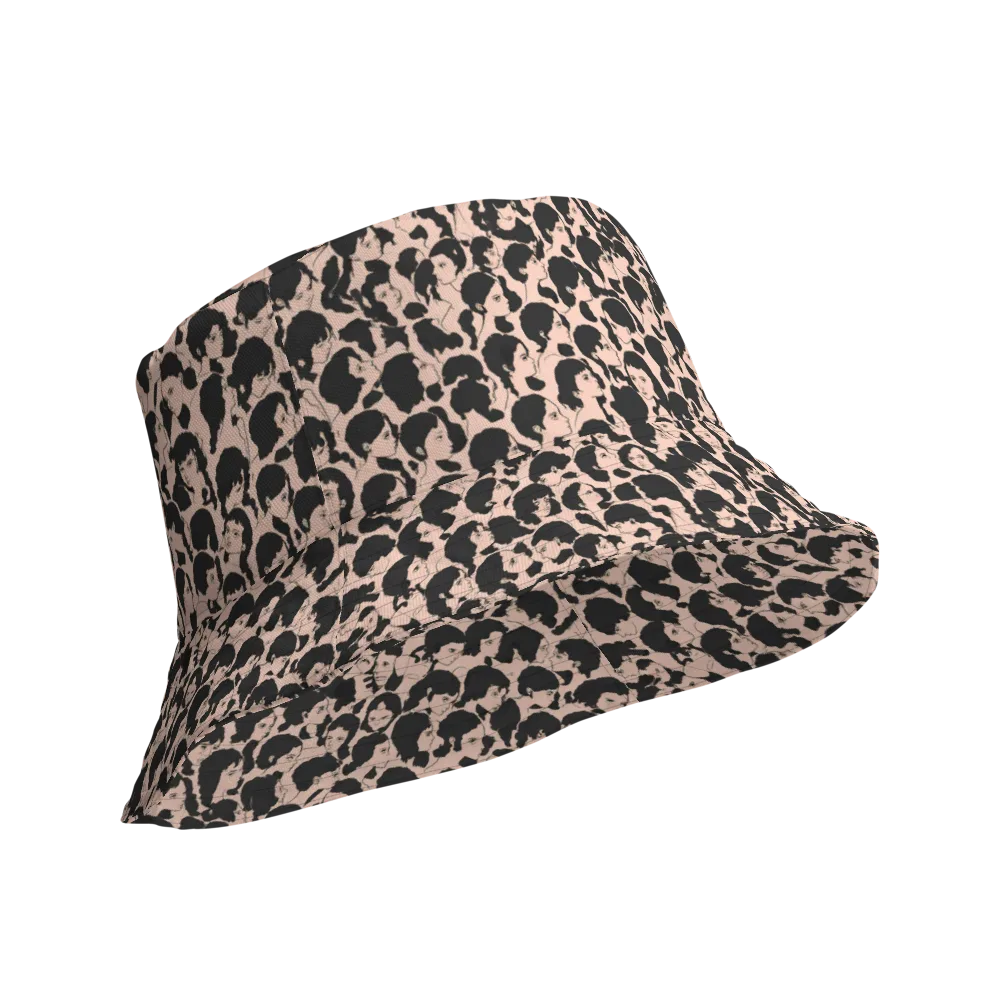Many Faces on Reversible Bucket Hat — Product details Outside