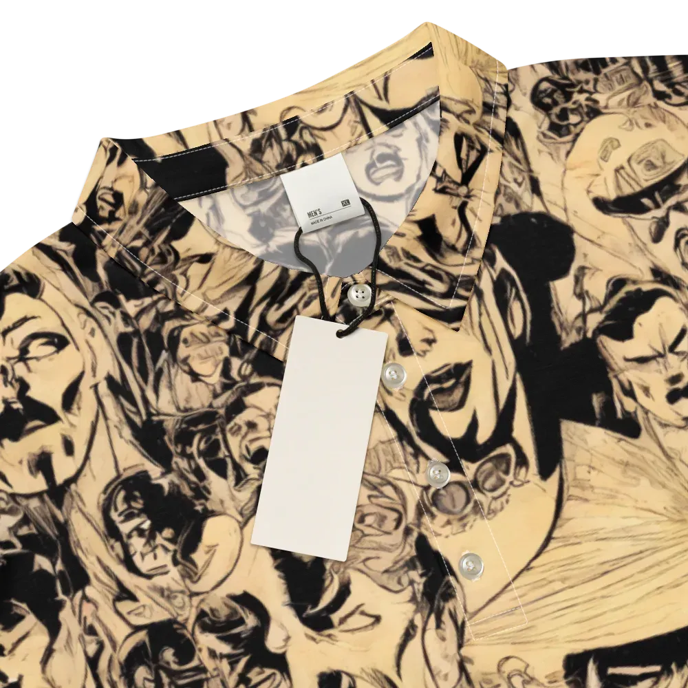 Ink Riot on Men's Slim Fit Polo Shirt — Product details
