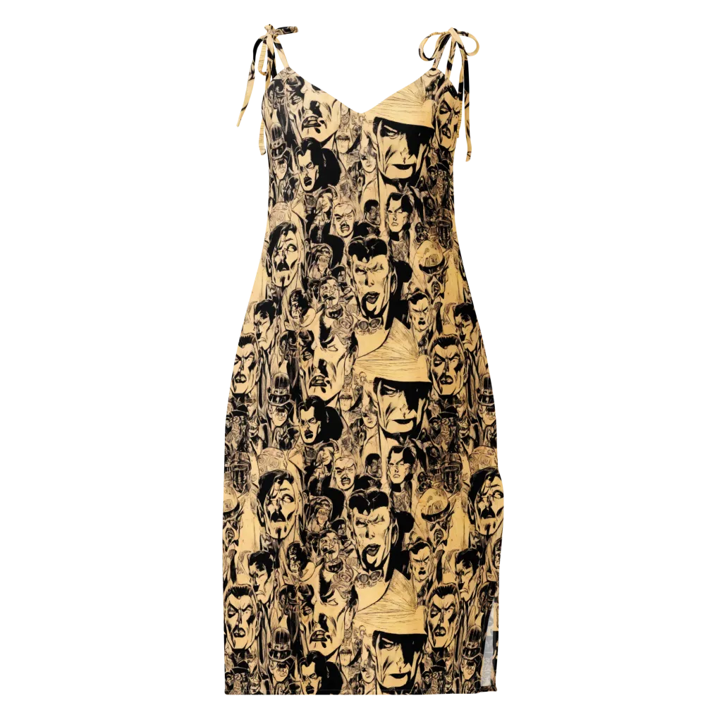 Ink Riot on Slip Dress — Front