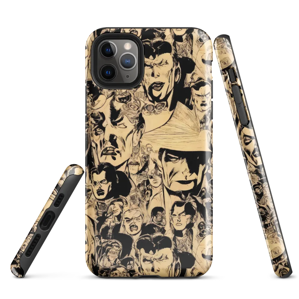 Ink Riot on Tough Case for iPhone® — Front