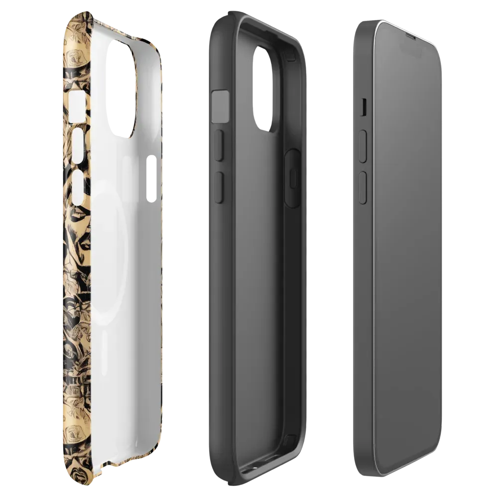 Ink Riot on MagSafe Tough Case for iPhone® — Front