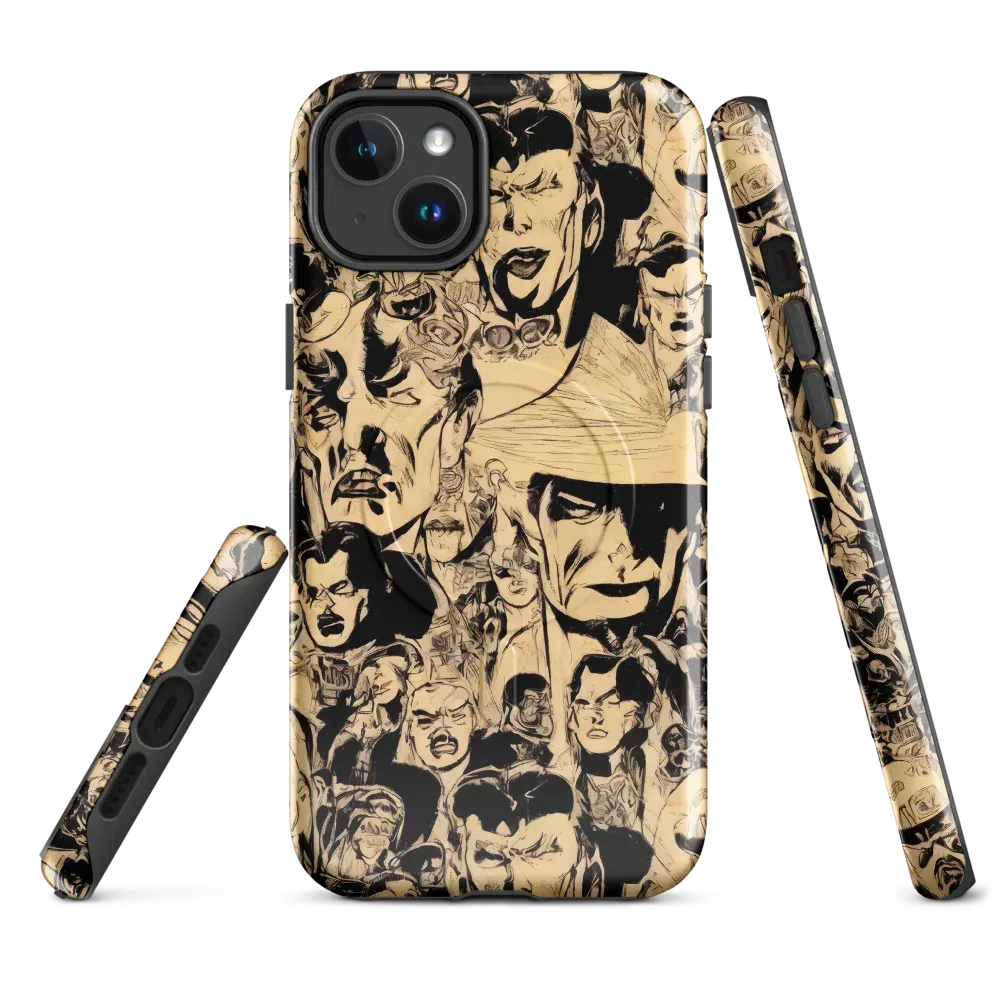 Ink Riot on MagSafe Tough Case for iPhone® — Front