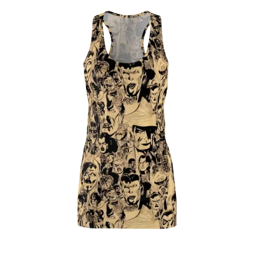 Ink Riot on a Racerback Dress