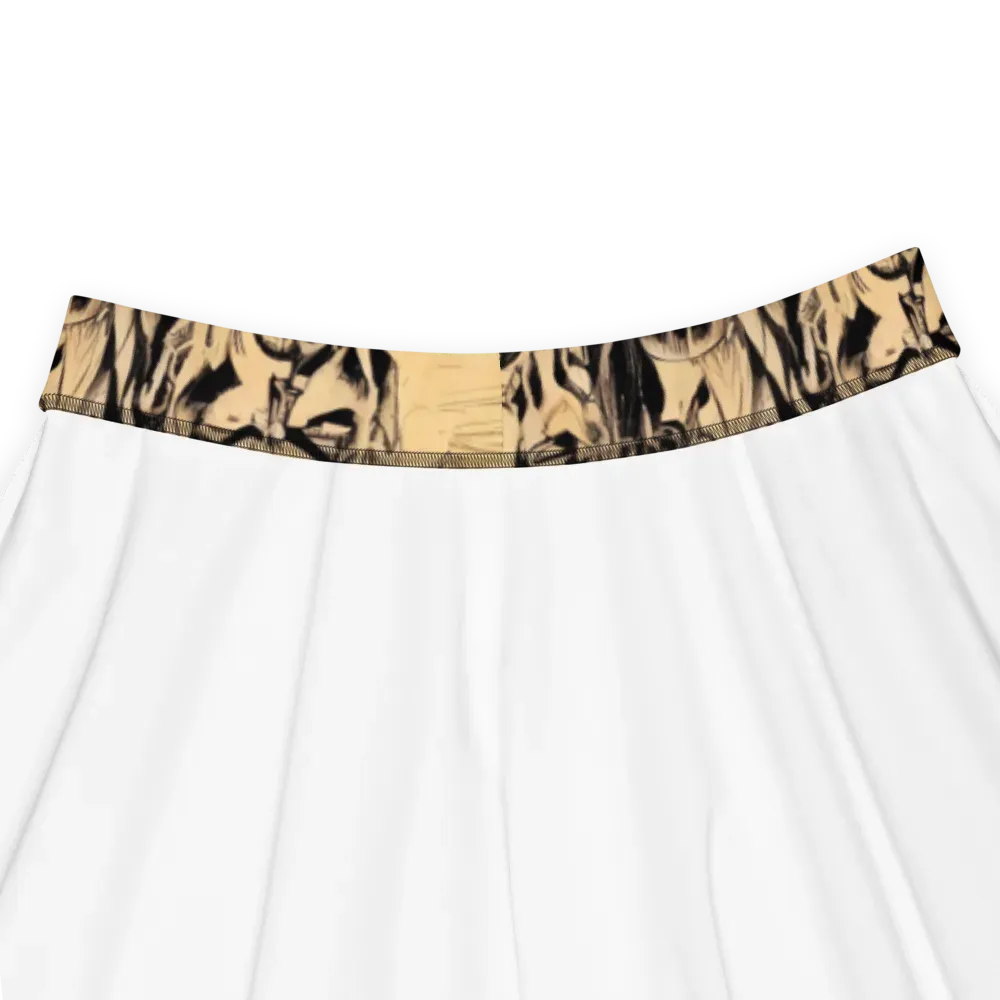 Ink Riot on Skater Skirt — Product details