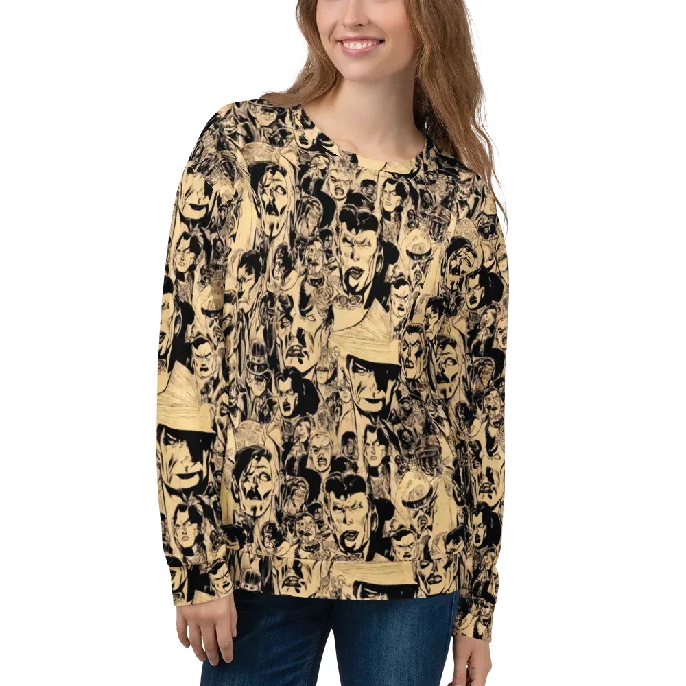 Ink Riot on Sweatshirt — Front