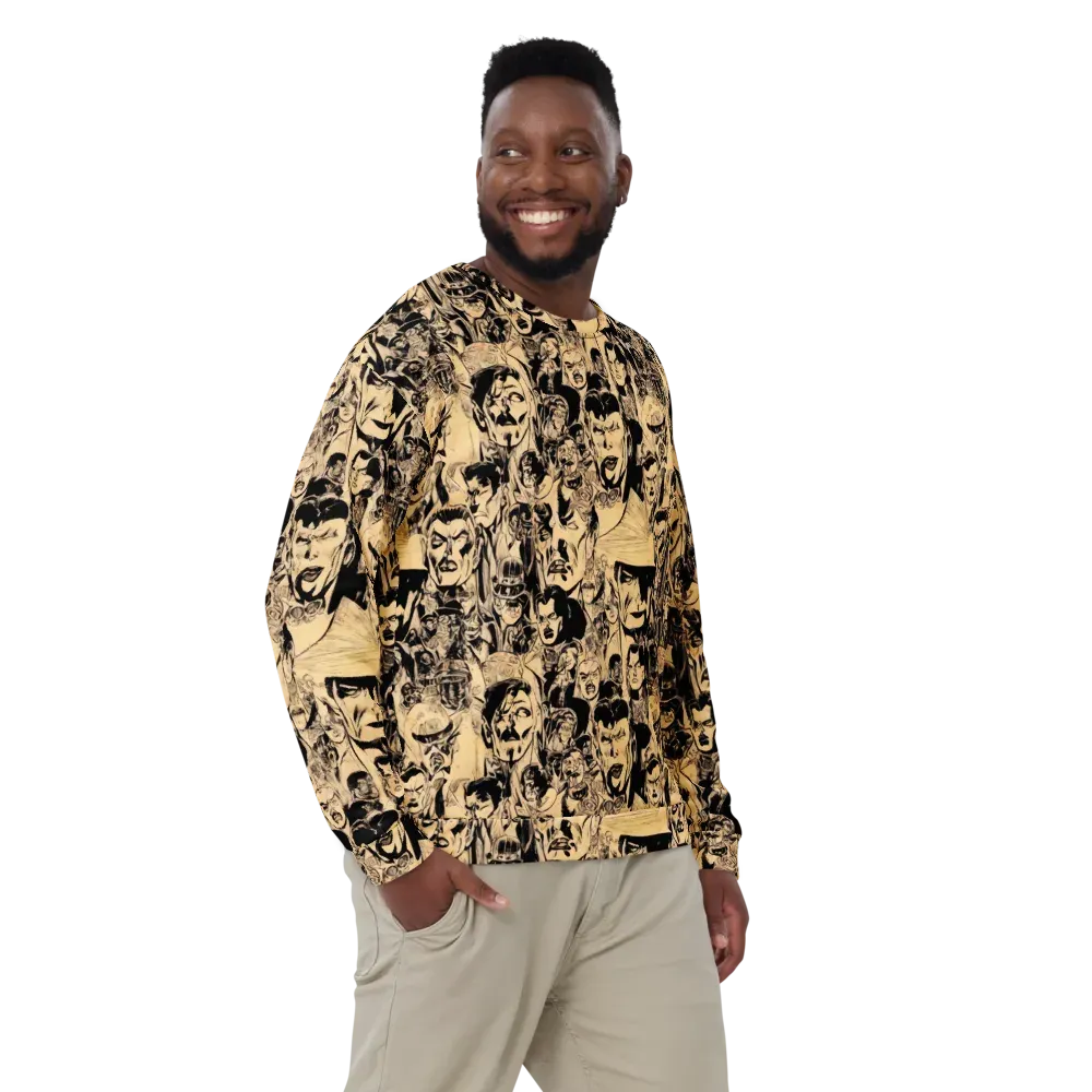 Ink Riot on Sweatshirt — Front