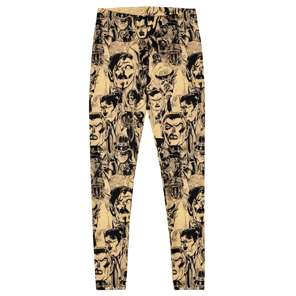 Ink Riot on Leggings — Front