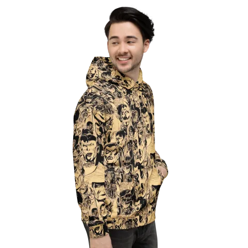 Ink Riot on a Hoodie