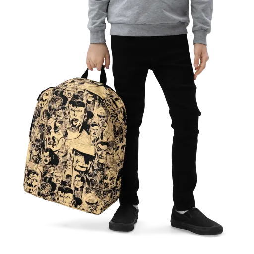 Ink Riot on a Minimalist Backpack