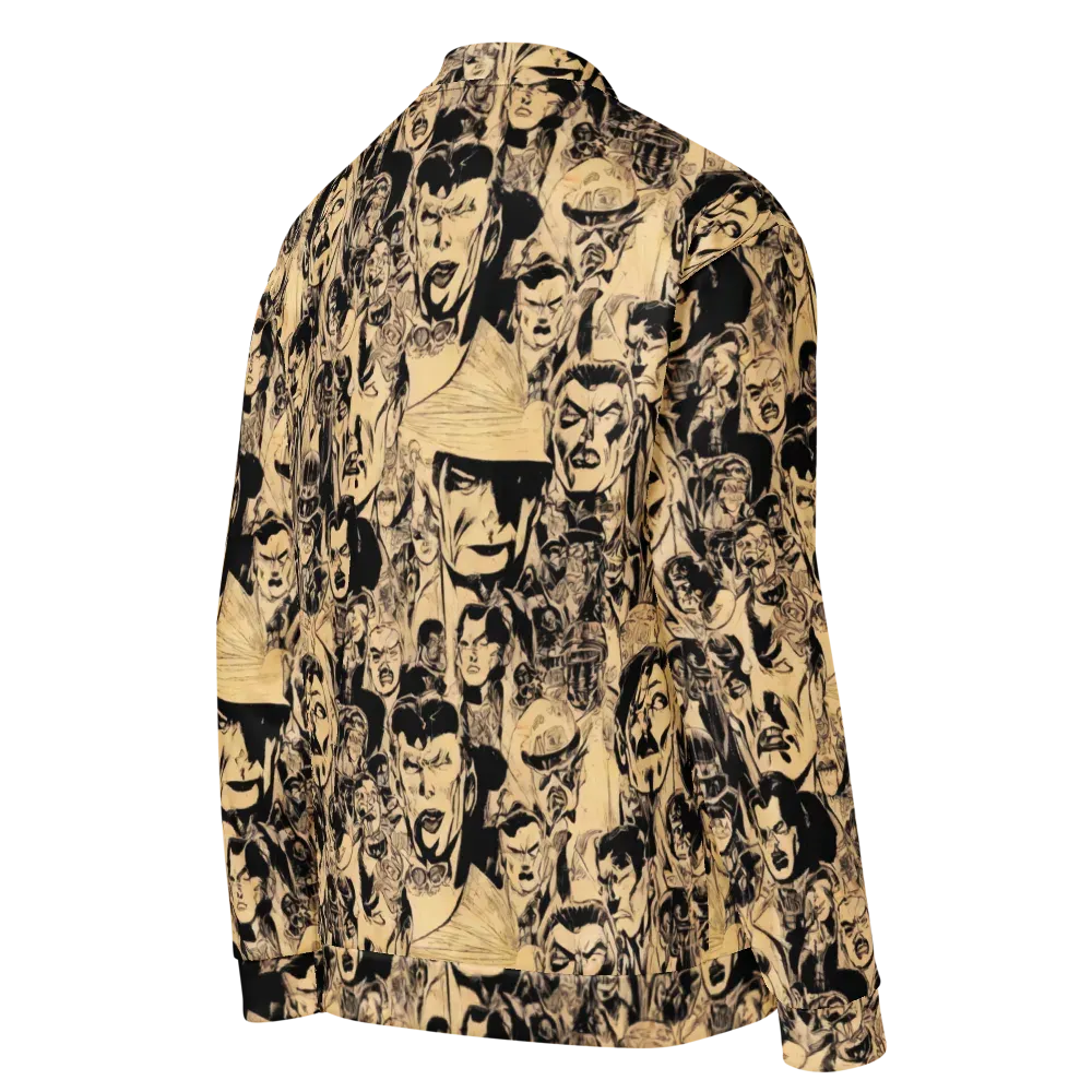 Ink Riot on Bomber Jacket — Right Back