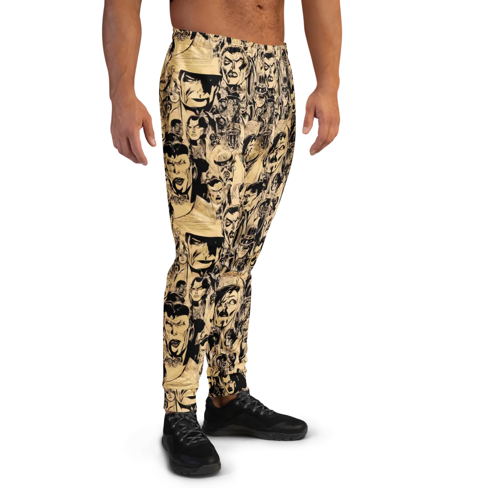 Ink Riot on Men's Joggers — Right