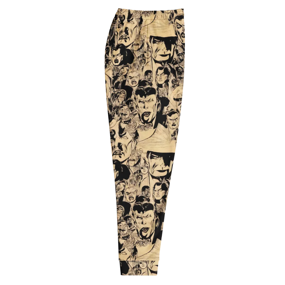 Ink Riot on Men's Joggers — Right