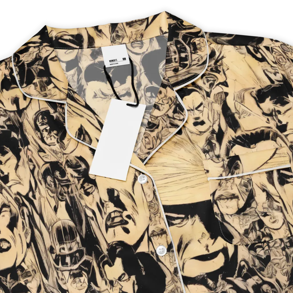 Ink Riot on Women's Short Sleeve Pajama Top — Product details