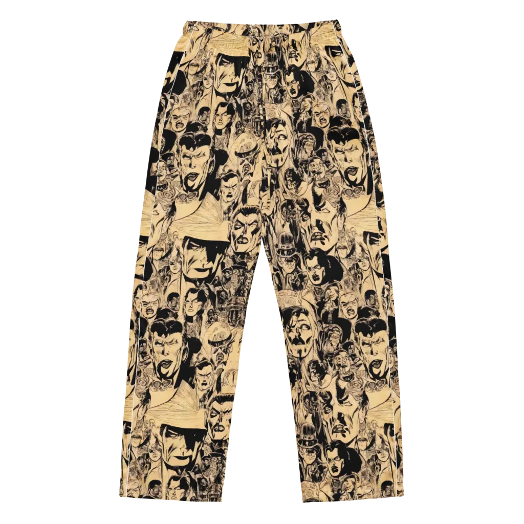 Ink Riot on Women's Pajama Pants — Front