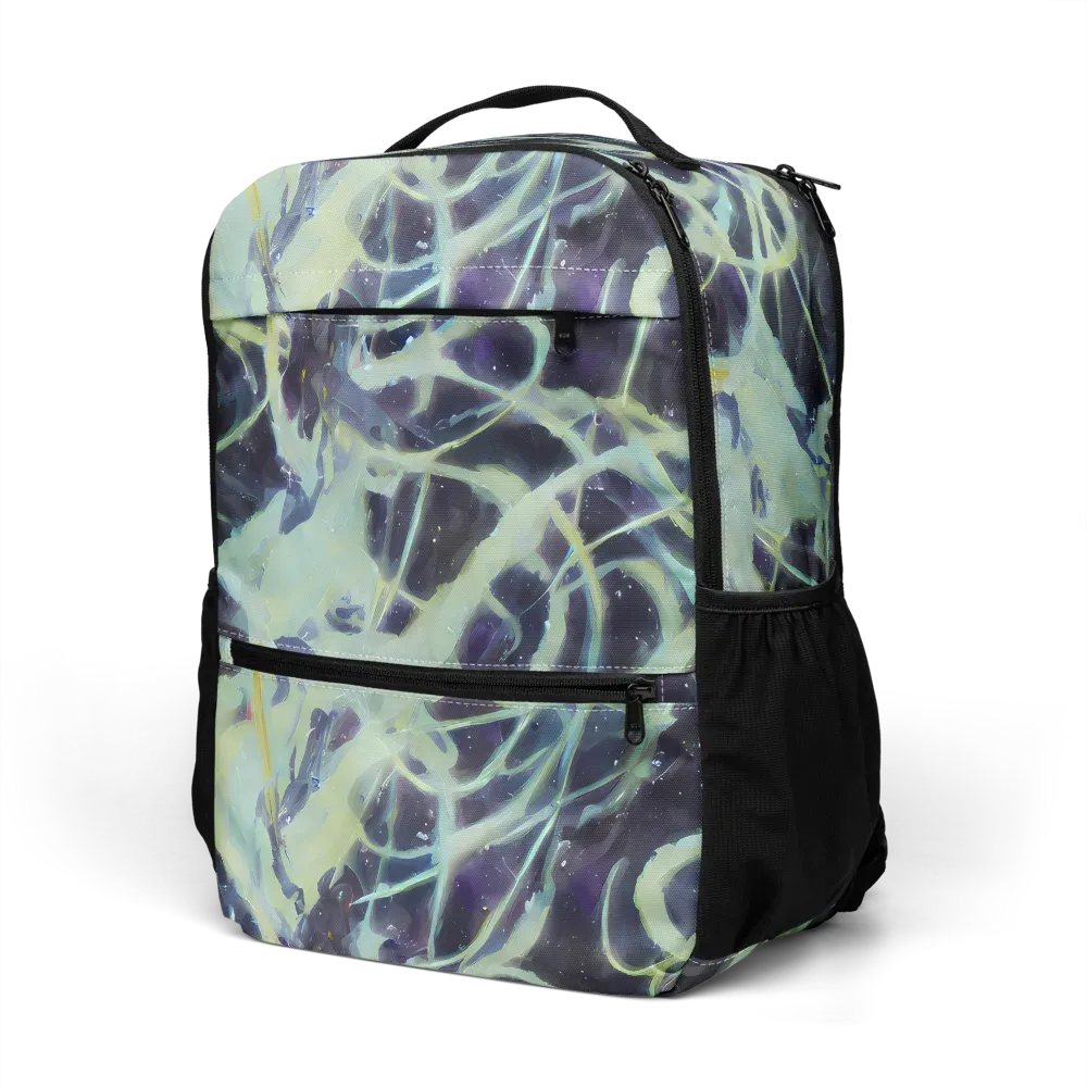 Lunar Cellscape on Utility Backpack — Left Front