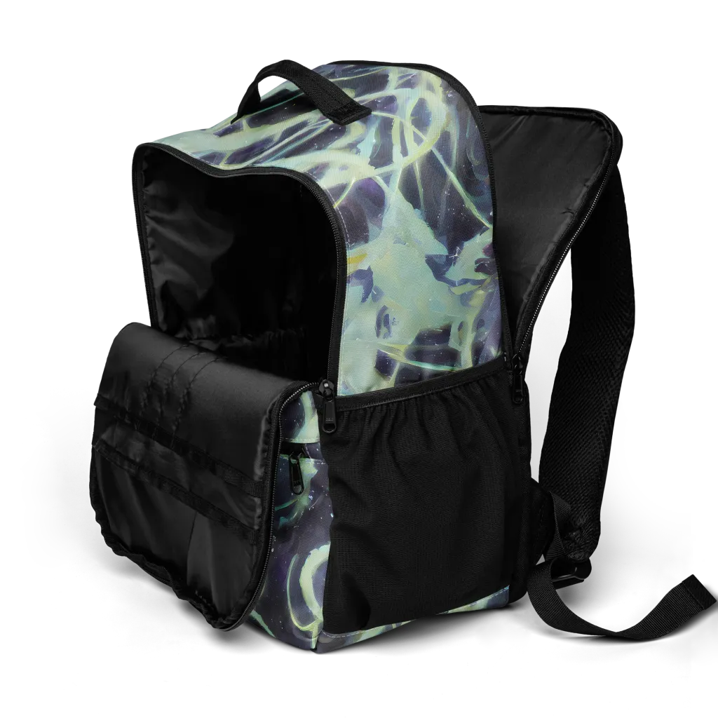 Lunar Cellscape on Utility Backpack — Product details 2