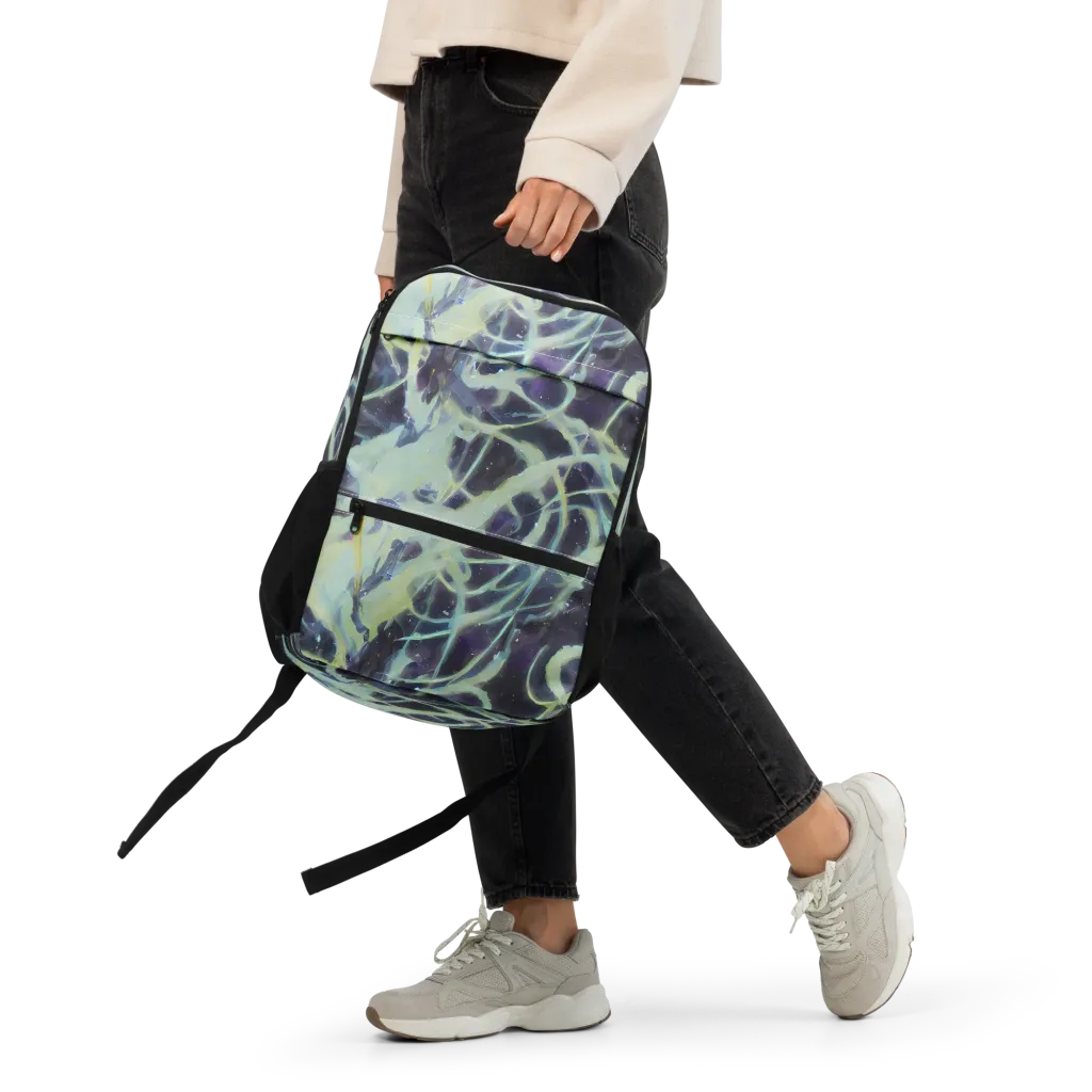 Lunar Cellscape on Utility Backpack — Front