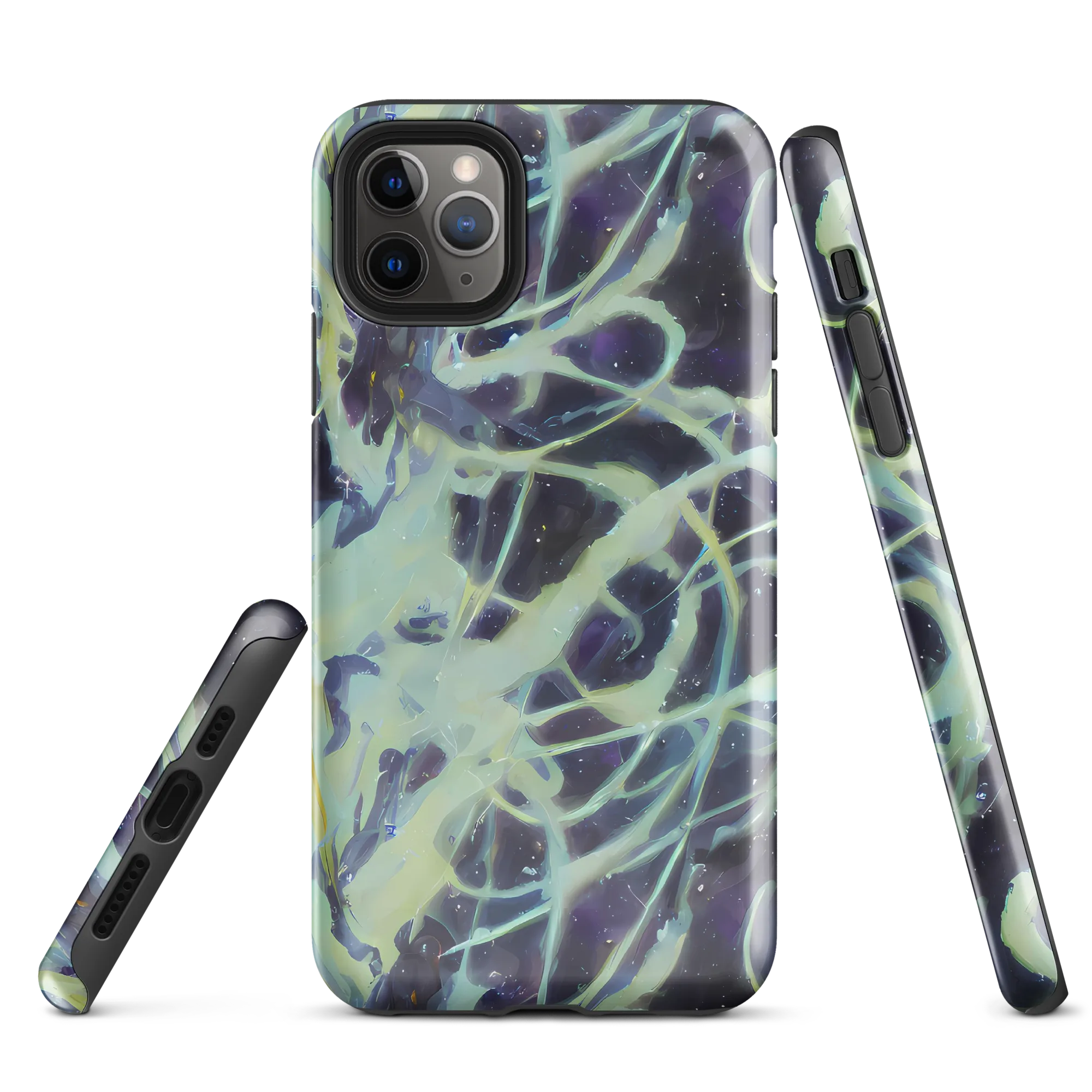 Lunar Cellscape on Tough Case for iPhone® — Front