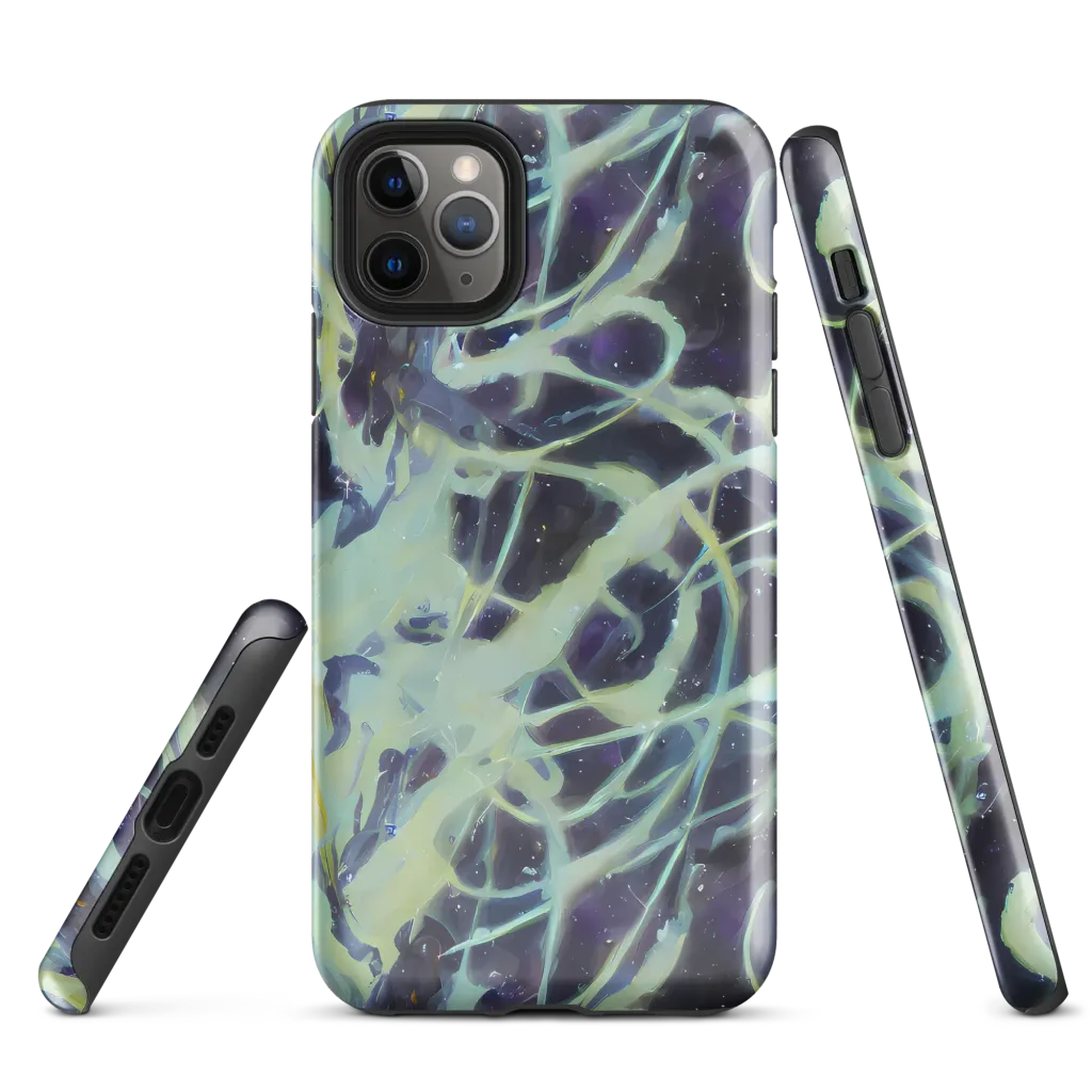 Lunar Cellscape on Tough Case for iPhone® — Front