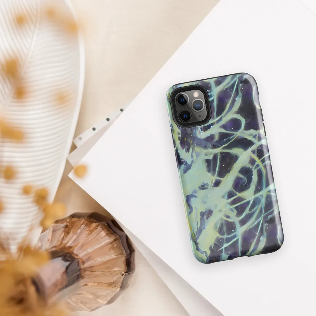 Lunar Cellscape on Tough Case for iPhone® — Front